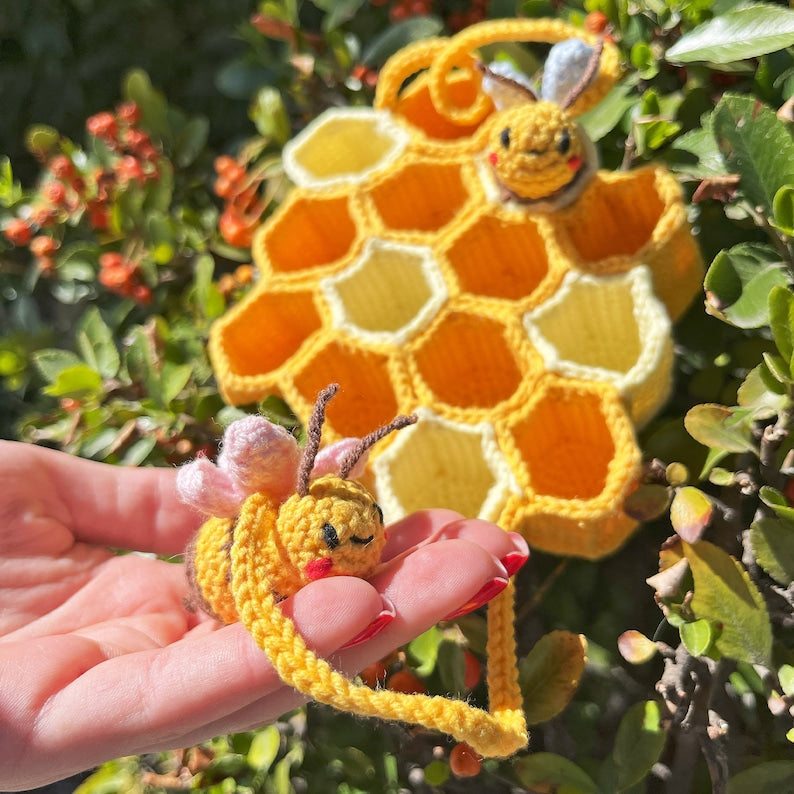 BEE POP Memory Game - Crochet Pattern